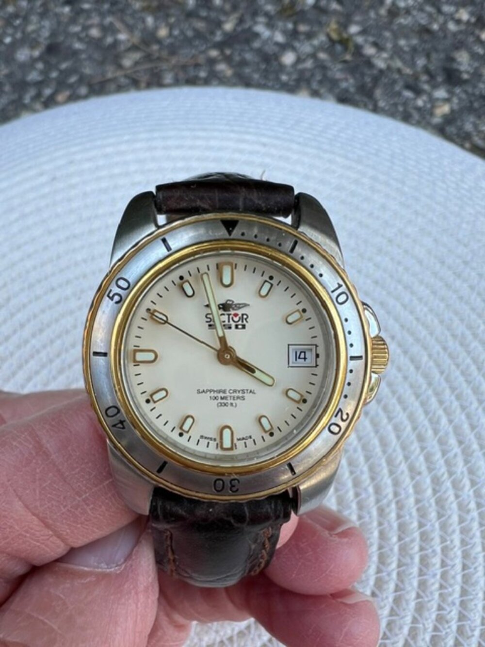 Sector "No Limits" Women's Watch with leather band